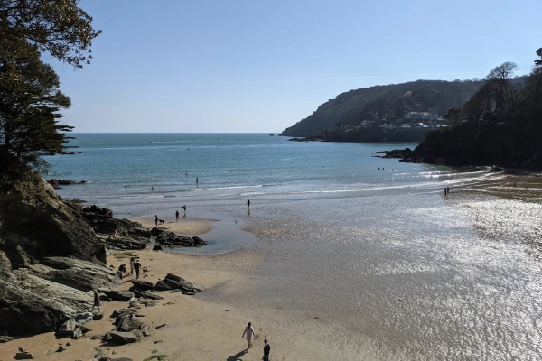 Image of North Sands beach at Salcombe